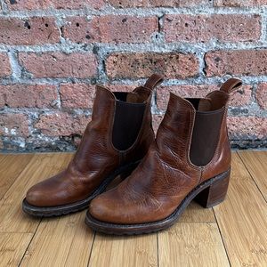 Frye Leather Ankle Boots